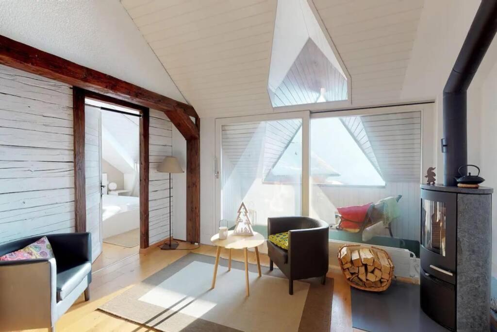 Charmant Et Lumineux Appartement Duplex A Charmey Ngoại thất bức ảnh